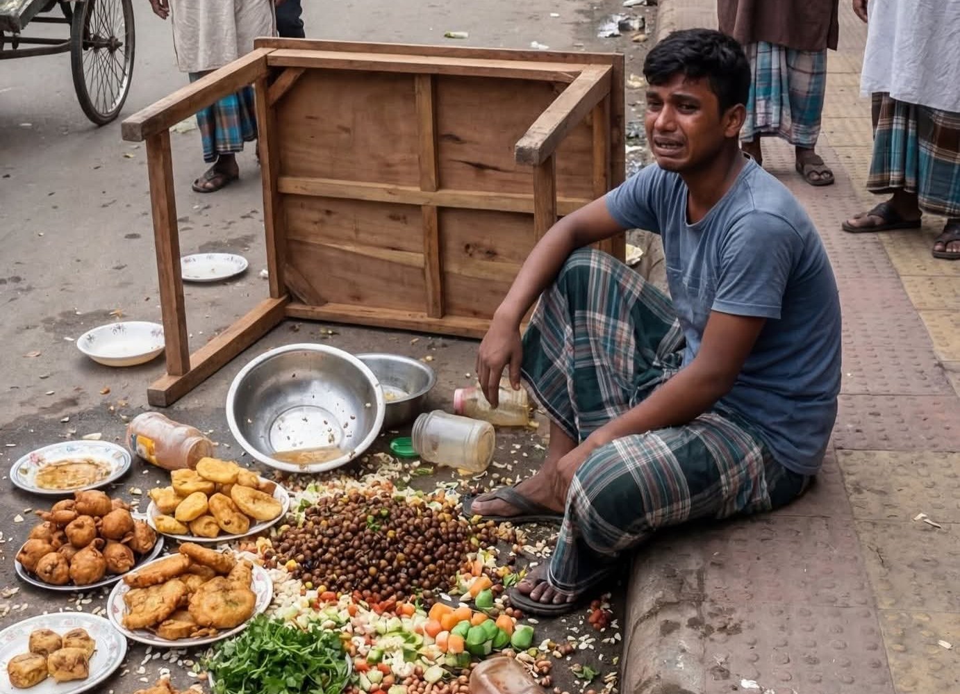 একজন অসহায় দিনমজুরের অজানা গল্প ১০০ টাকা চাঁদা চেয়েছিল দিতে অস্বীকৃতি করায় এমন ঘটনা 