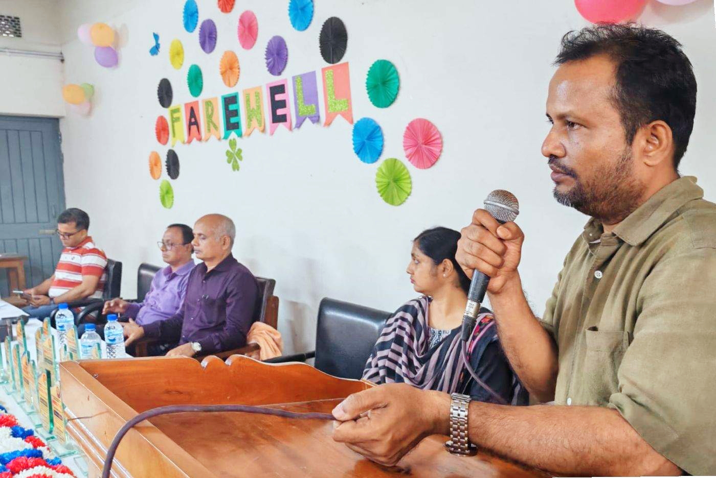 ইসলামিয়া সরকারি কলেজের ইংরেজি বিভাগের ৬ষ্ঠ ব্যাচের বিদায় সংবর্ধনা